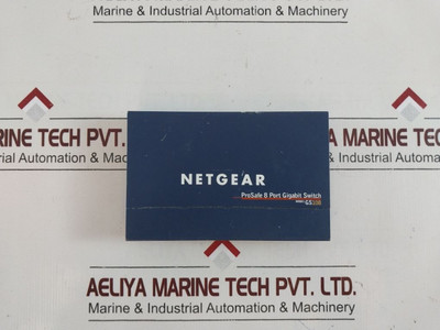 Netgear Gs108 Prosafe 8 Port Gigabit Ethernet Switch 12V Dc 1A Netgear Gs108 Prosafe 8 Port Gigabit Ethernet Switch 12V Dc 1A