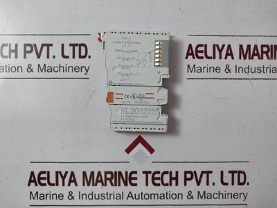 Beckhoff Kl2012 2 X Digital Output Module 24Vdc Awg 28-14