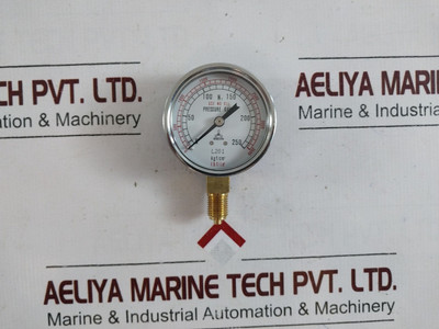Nisshin 0-250 Kgf/Cm2 Pressure Gauge Nisshin 0-250 Kgf/Cm2 Pressure Gauge