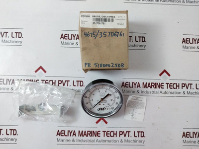 Ingersoll Rand 0-200 Psi Pressure Gauge Ingersoll Rand 0-200 Psi Pressure Gauge