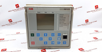 Abb Ref 615 Feeder Protection And Control Relay 48-250 Vdc/ 100-240 Vac Abb Ref 615 Feeder Protection And Control Relay 48-250 Vdc/ 100-240 Vac