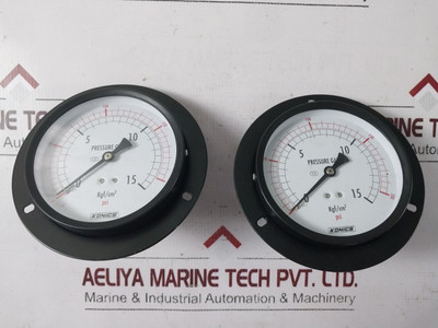 Konics Pressure Gauge 0-15 Kgf/Cm2 Konics Pressure Gauge 0-15 Kgf/Cm2