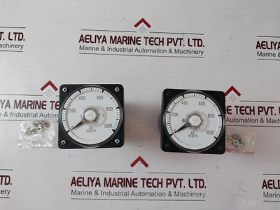Yokogawa Meter 0-1000 Volts Dc
