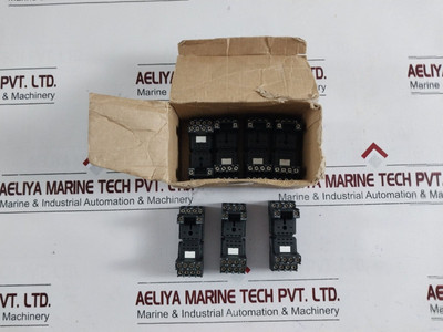 Lot Of 7X Relpol Gzt4 Relay Socket 6A 300Vac Lot Of 7X Relpol Gzt4 Relay Socket 6A 300Vac