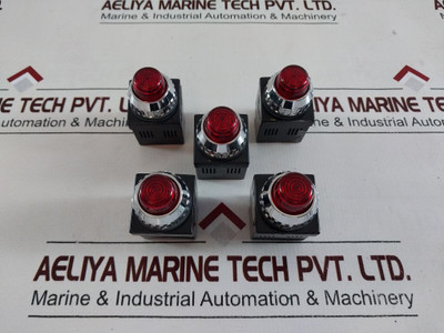 Lot Of 6X Sungho Pr25P-4L(Led Type) Signal Lamp