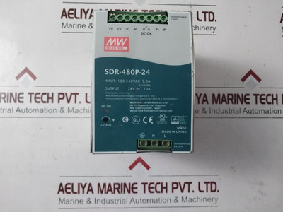 Mean Well Sdr-480P-24 Switching Power Supply Mean Well Sdr-480P-24 Switching Power Supply