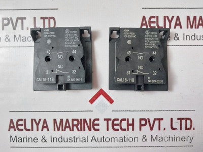 Abb Cal16-11B Auxiliary Contact Block 10A 600V Ac