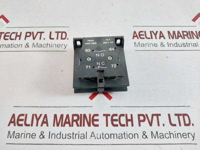 Abb Auxiliary Contact Block Nema A600 P600 Abb Auxiliary Contact Block Nema A600 P600