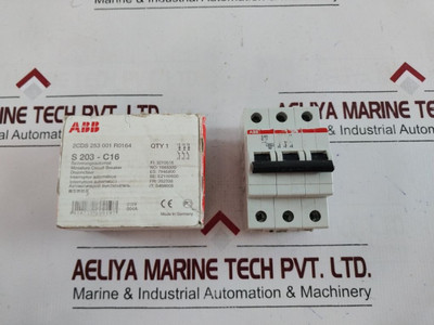 Abb S203-c16 Miniature Circuit Breaker Abb S203-c16 Miniature Circuit Breaker