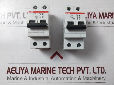 Abb S202 C4 2-pole Circuit Breaker