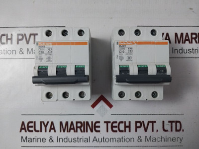 Merlin Gerin/Schneider Multi9 C65N C10 3-pole Circuit Breaker