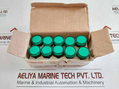 Lot Of 5X Sanlico Ad58B-22D Power Indicator Pilot Signal Lamp/Signal Light