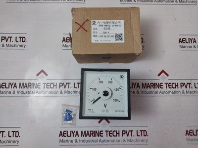 Shanghai Xiangyi F96-v Voltmeter 0-500V Gb/T7676-98 Shanghai Xiangyi F96-v Voltmeter 0-500V Gb/T7676-98