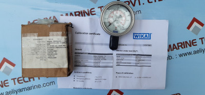 Wika 233.53.2.5 Mechanical Pressure Gauge 63 1008S 02L 0-3000 Psi