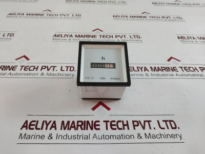 Q72-js Hour Meter 220V Mc Qiaoguang Electric Instrument Factory Used