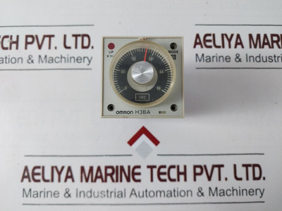 Omron H3Ba Hour On Delay Timer 0-0.5 Sec 24Vdc
