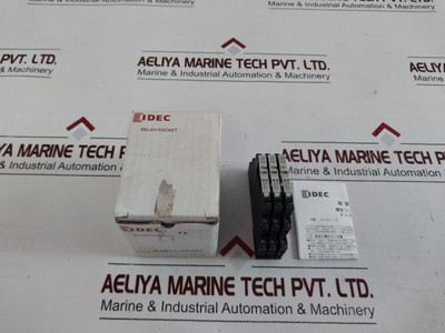 Lot Of 3X Idec Rv8H-l-ad220 Relay Lot Of 3X Idec Rv8H-l-ad220 Relay