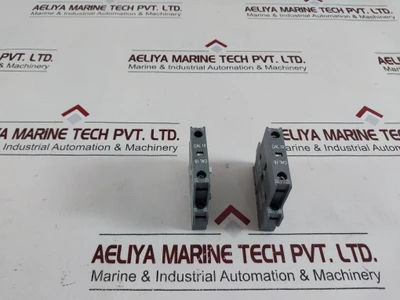 Lot Of 3X Abb CAL18-11B Auxiliary Contact Block 16A 690V~