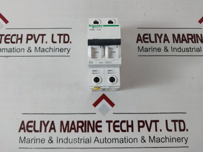 Schneider/Merlin Gerin Ic60N C 4A 2 Pole Circuit Breaker A9F04204 Schneider/Merlin Gerin Ic60N C 4A 2 Pole Circuit Breaker A9F04204