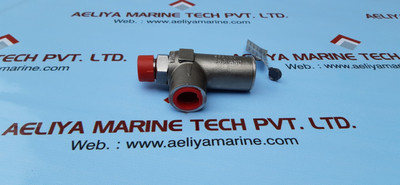 Steel safety relief valve 3850psi Seetru Bristol England ISO4126-1 Steel safety relief valve 3850psi Seetru Bristol England ISO4126-1