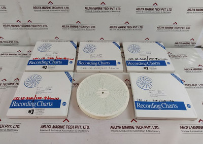 Graphic Controls Mc Mp-30000-1000-96Min Recording Chart Set [1Set=100Chart]