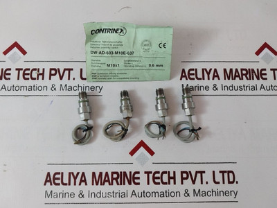 Contrinex Dw-ad-603-m10E-637 Inductive Proximity Switch Sensor Contrinex Dw-ad-603-m10E-637 Inductive Proximity Switch Sensor