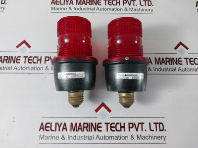 Federal Signal Lp3E Red Strobe Warning Light Federal Signal Lp3E Red Strobe Warning Light