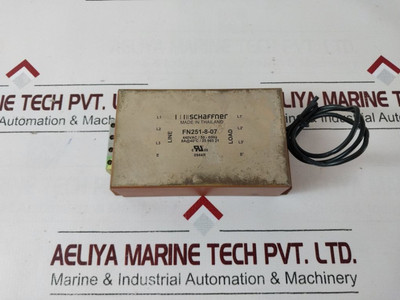 Schaffner Fn251-8-07 Power Line Filter Schaffner Fn251-8-07 Power Line Filter