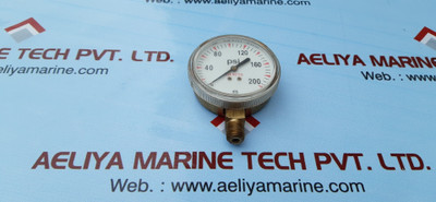 Cpi 05-023-302 Brass Gauge Meter 0-200 Psi