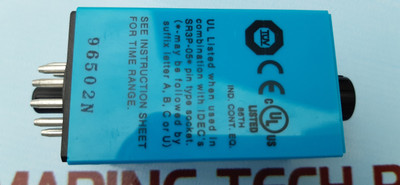 Idec 100 /240vac timer RTE-P2AF20 crop manufacturer Taiwan.