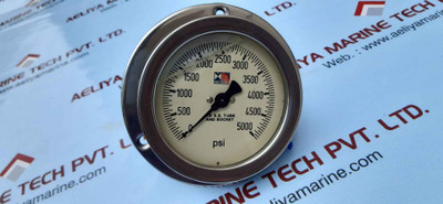 Stewarts 316 S.S.Tube And Socket Pressure Gauge 0-5000 Psi