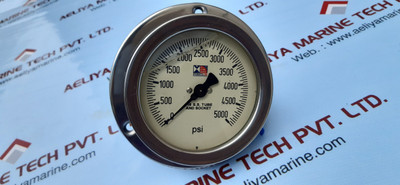 Stewarts 316 stainless tube & socket pressure gauge 0-5000 Stewarts 316 stainless tube & socket pressure gauge 0-5000