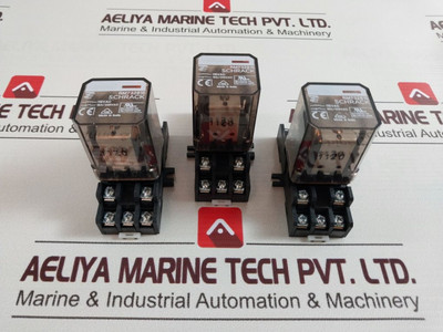 Relay Schrack Te Connectivity Rm732615 115Vac 16A/400Vac 16A/415Vac Res. New