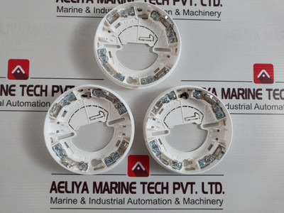 Lot Of 3X 744341 Em 2 Standard Detector Base Used Lot Of 3X 744341 Em 2 Standard Detector Base Used