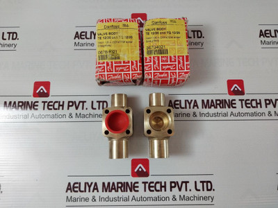 Danfoss 067B4021 7/8X1 1/8 In Odfxodm Solder Straightway Valve