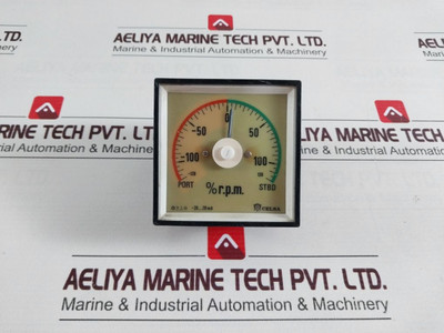 Celsa Rpm Meter Port -120-0-120 Stbd Celsa Rpm Meter Port -120-0-120 Stbd