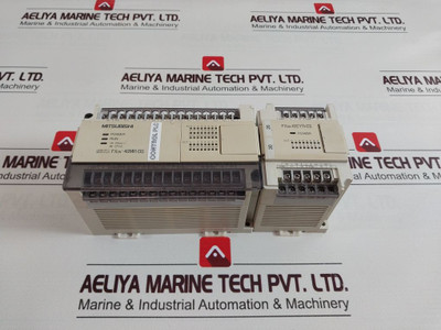 Mitsubishi Fx0N-40Mr-ds Programmable Controller With Fxon-16Eyr-es