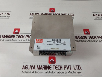 Power Supply Mean Well S-250-24 - Mean Well Used