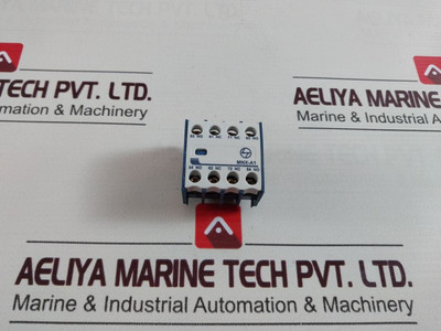 Auxiliary Contact Block L&T Mnx-a1 - Larsen & Toubro Used Auxiliary Contact Block L&T Mnx-a1 - Larsen & Toubro Used