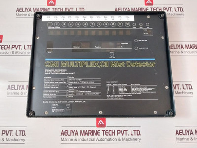 Qmi Mp12 Qmi Multiplex Oil Mist Detector Front Panel