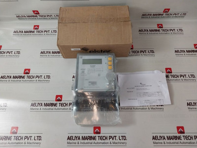 Elster Alpha A1621 Kwh/Kvarh/Kvah Meter, 10000 Imp/Kwh, 3Ph, 4W, Ht Ct, 5(10)A Elster Alpha A1621 Kwh/Kvarh/Kvah Meter, 10000 Imp/Kwh, 3Ph, 4W, Ht Ct, 5(10)A