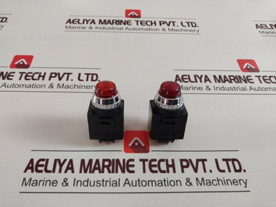 Lot Of 2X Yongsung Yspl2-t22A Pilot Lamp Used Lot Of 2X Yongsung Yspl2-t22A Pilot Lamp Used