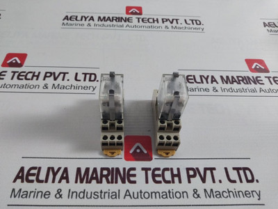Lot Of 2X Omron My2N-d2 Relay 10A 250Vac Used Lot Of 2X Omron My2N-d2 Relay 10A 250Vac Used