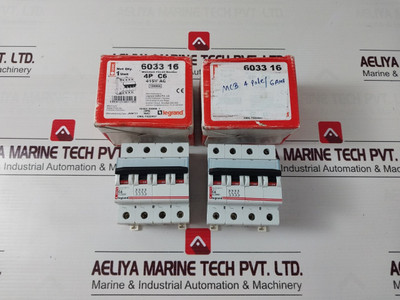 Legrand C25 6032 70 Miniature Circuit Breaker 415Vac 2-pole