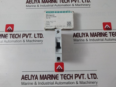 Miniature Circuit Breaker Siemens 5Sq21 Used Miniature Circuit Breaker Siemens 5Sq21 Used