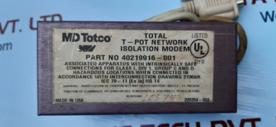 Md totco 40219916-001