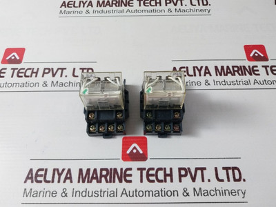 Omron Ly4N Relay 24Vdc Used