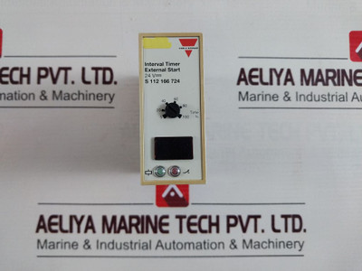 Carlo Gavazzi S 112 166 724 Interval Timer External Start With Base