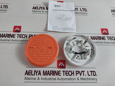 Est Siga-sb Smoke Detector/Thermostat(Base) Rev. 10