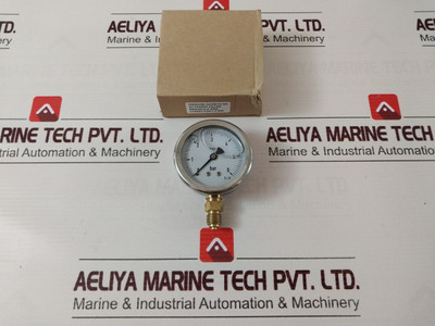 Wika En837-1 Cl. 1,6 Pressure Gauge 0-6 Bar Wika En837-1 Cl. 1,6 Pressure Gauge 0-6 Bar